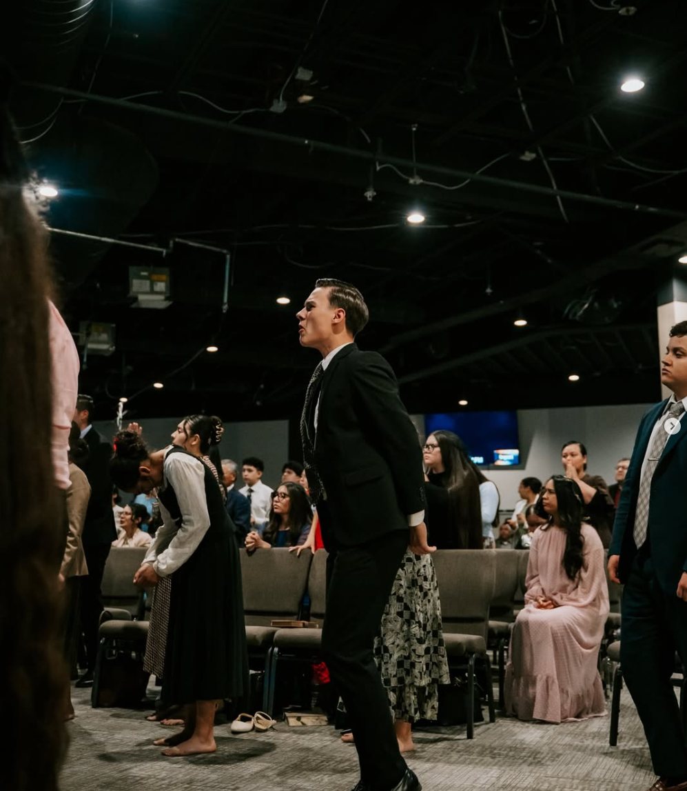 A worship response at CLFC